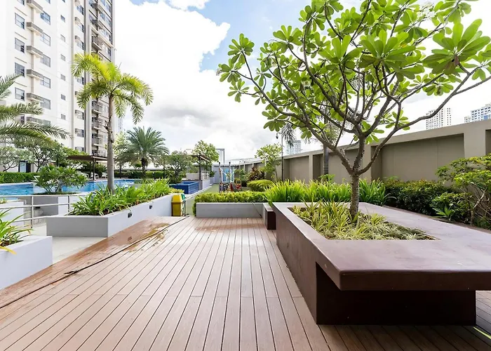 Cozy Space By Nomad Space Ph At Horizons 101 With Pool, Netflix, Wifi 아파트호텔 세부