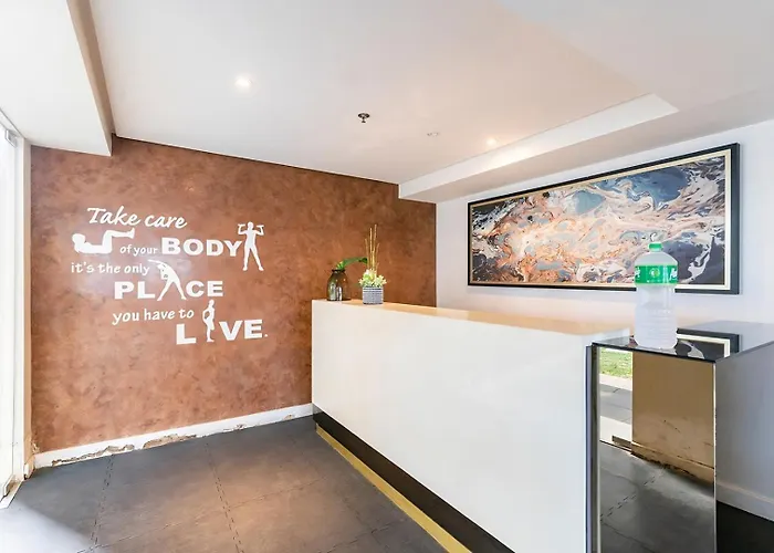 Cozy Space By Nomad Space Ph At Horizons 101 With Pool, Netflix, Wifi 아파트호텔