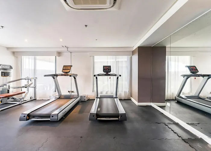 아파트호텔 Cozy Space By Nomad Space Ph At Horizons 101 With Pool, Netflix, Wifi 2*