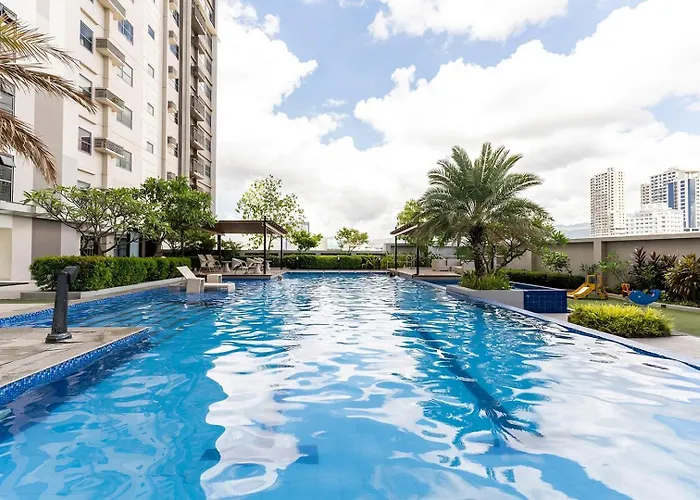 Cozy Space By Nomad Space Ph At Horizons 101 With Pool, Netflix, Wifi 2* 세부