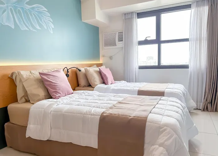 Cozy Space By Nomad Space Ph At Horizons 101 With Pool, Netflix, Wifi 2* 세부